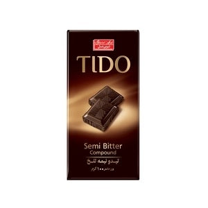 لوح شوكولاتة تيدو بنكهة مرارة خفيفة 100 غرام لوح شوكولاتة تيدو بنكهة مرارة خفيفة 100 غرام